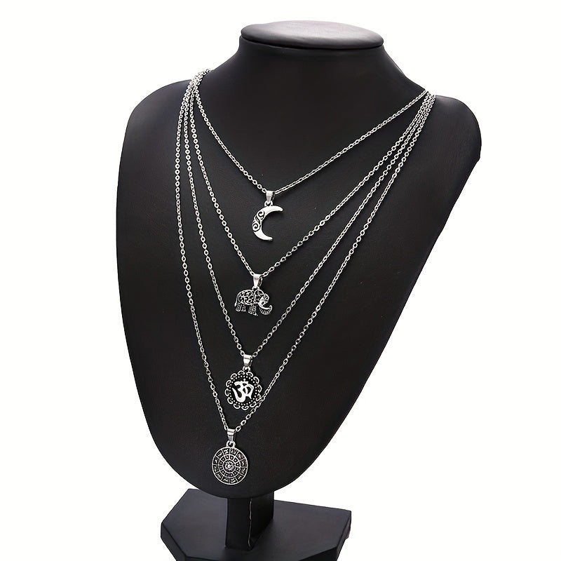 Bohemischer Vintage-Halskette