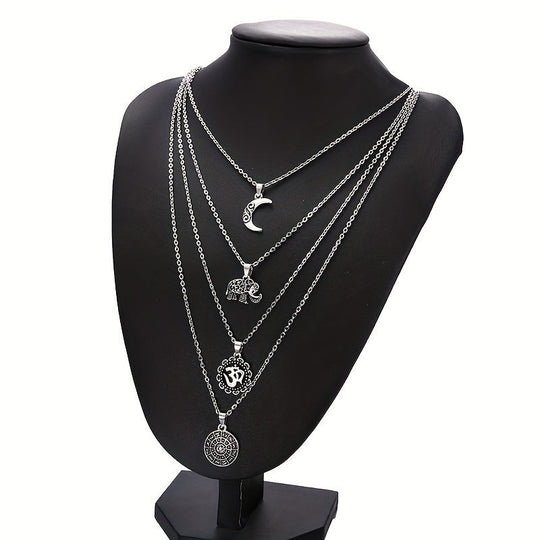 Bohemischer Vintage-Halskette