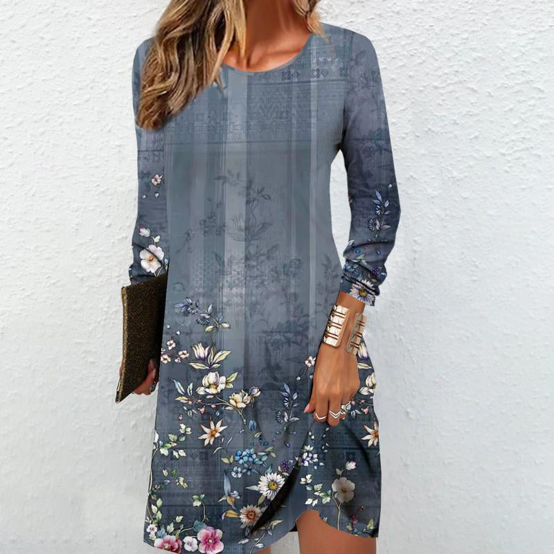 Vintage Kleid mit Blumenmuster