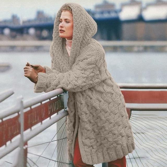 Lässiger Strickcardigan