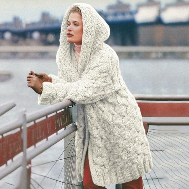 Lässiger Strickcardigan