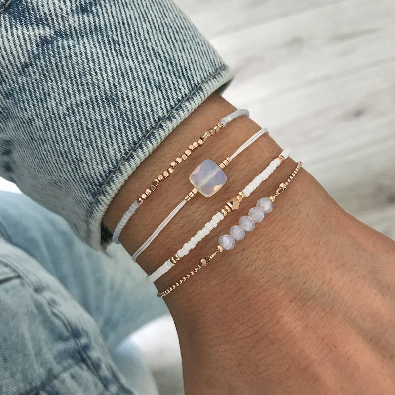 Vintage Perlé Armband