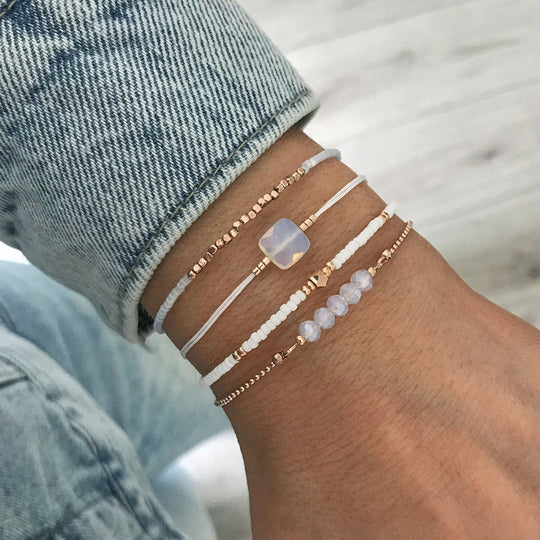 Vintage Perlé Armband