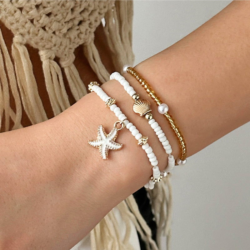 Perlenarmband Bohemien