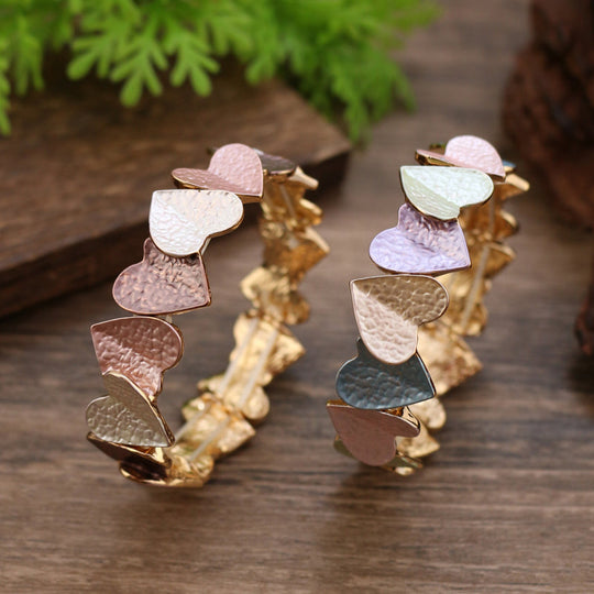 Büschel Herz Bohemia Armband