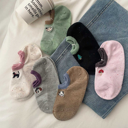 Lässige Cartoon-Socken