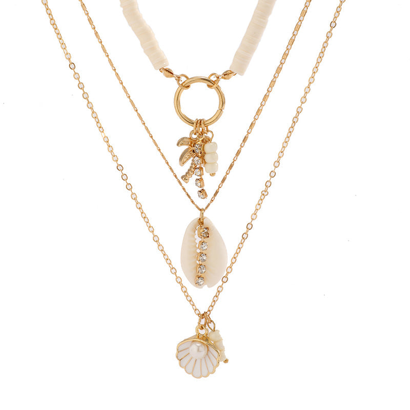 Boho Vintage Anhänger Halskette