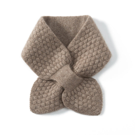 Flauschiger einfarbiger Schal