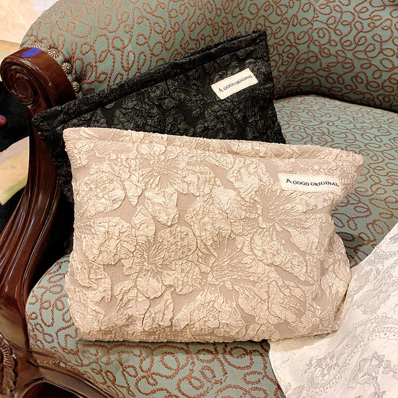 Vintage Blumenmuster-Umhängetasche