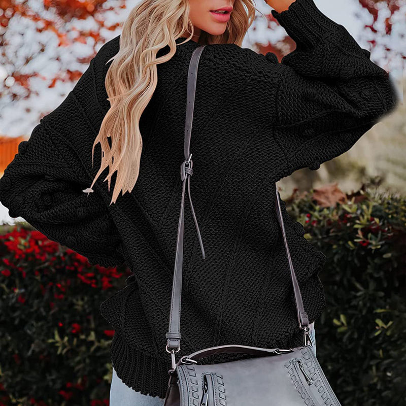 Lässiger Pulli aus Strick