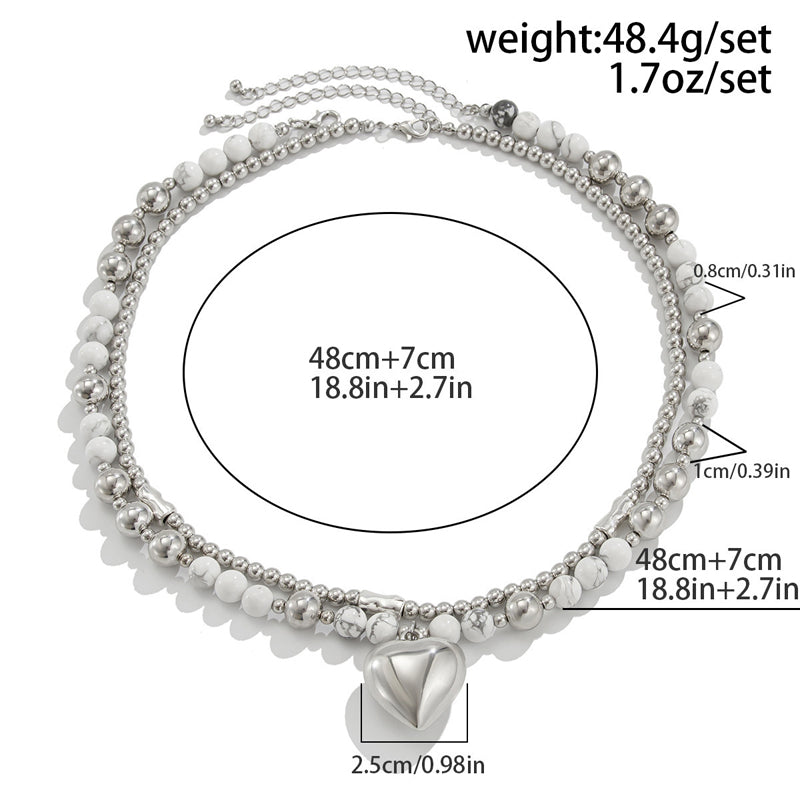 Herzanhänger Halskette