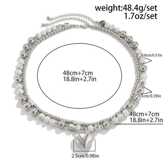 Herzanhänger Halskette