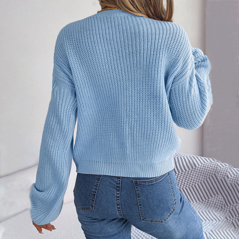 Lässiger Hinrich-Pulli aus Kordelstrick