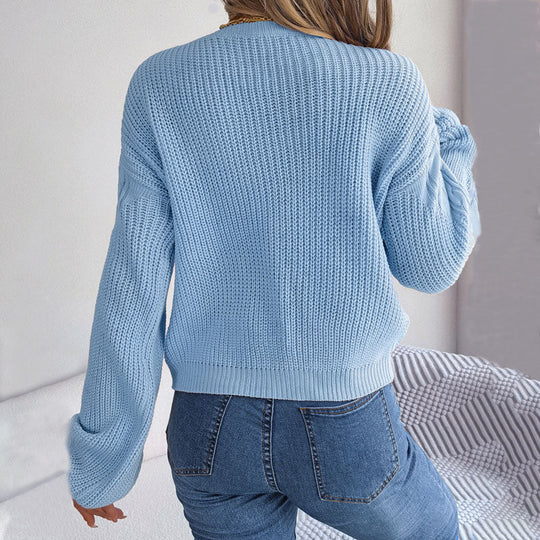 Lässiger Hinrich-Pulli aus Kordelstrick