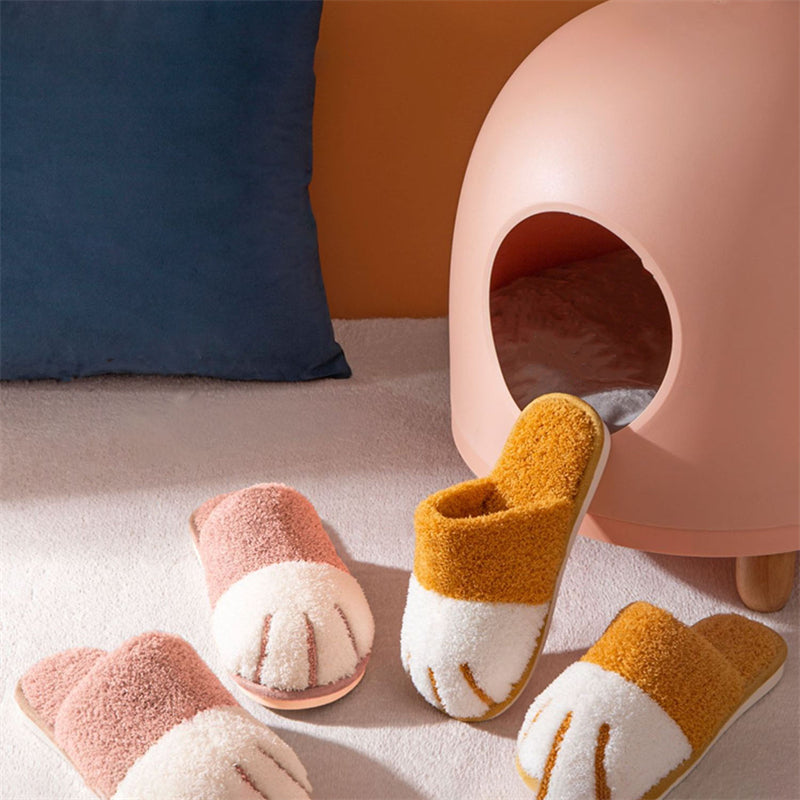 Katzenpfote Hausschuhe Wärmend