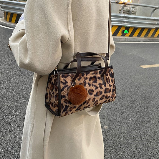 Vintage Leopard-Sac