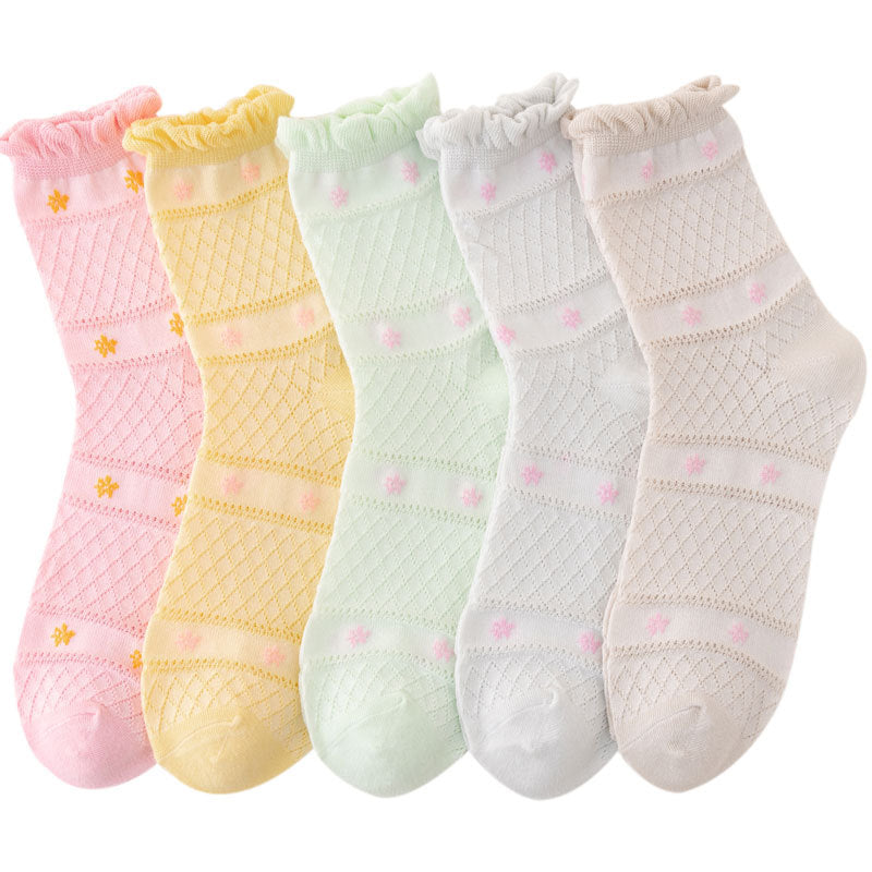 Atemberaubende Blumen-Socken