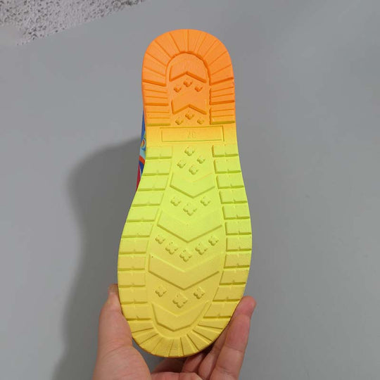 Lässige bunte Körbe