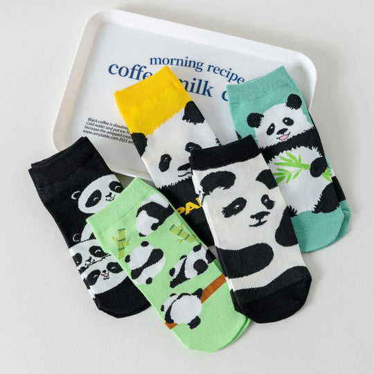Lässige Panda-Muster Socks
