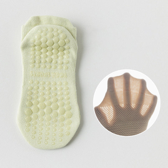 Einfarbige atmungsaktive Socken