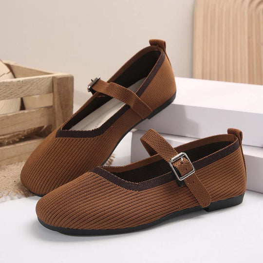 Atmungsaktive Flachschuhe