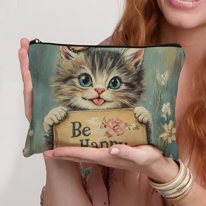 Hunde- und Katzen-Tragetasche mit Cartoon-Design