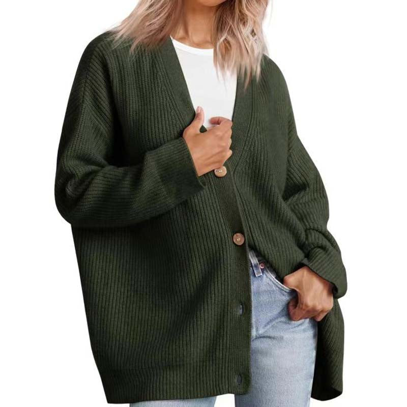 Lockerer gestrickter Cardigan