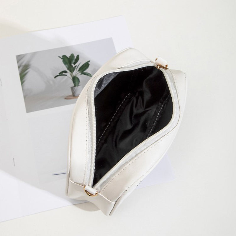 Lässige Tasche mit Blumenstickerei