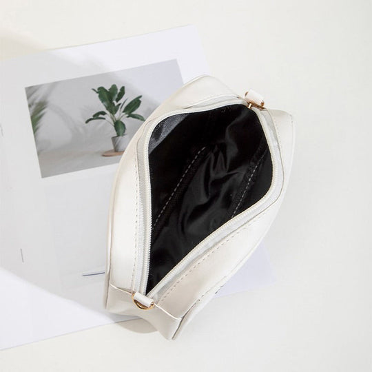 Lässige Tasche mit Blumenstickerei