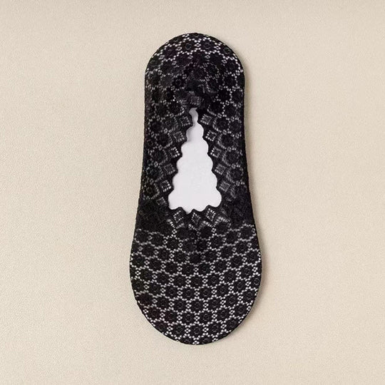 Atmungsaktive Blumenstrümpfe