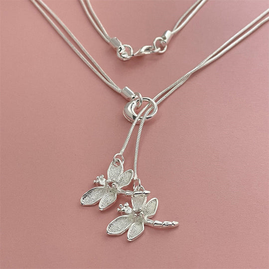 Libellen-Anhänger-Halskette