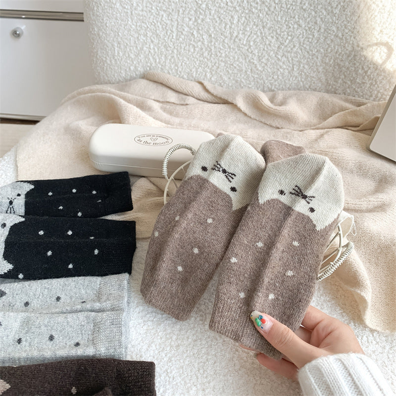 Lässige Comic-Design Socken