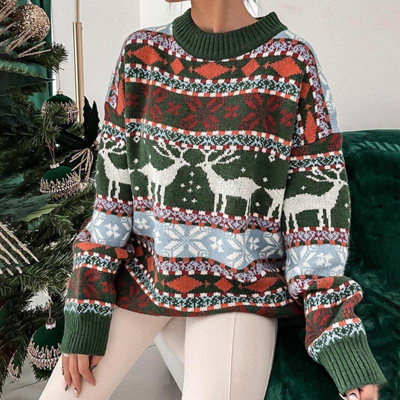 Vintage Weihnachts-Pullover