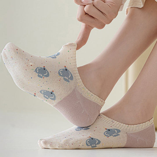 Lässige Cartoon-Socken