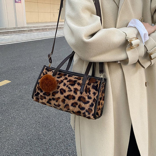 Vintage Leopard-Sac
