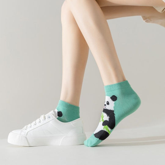 Lässige Panda-Muster Socks
