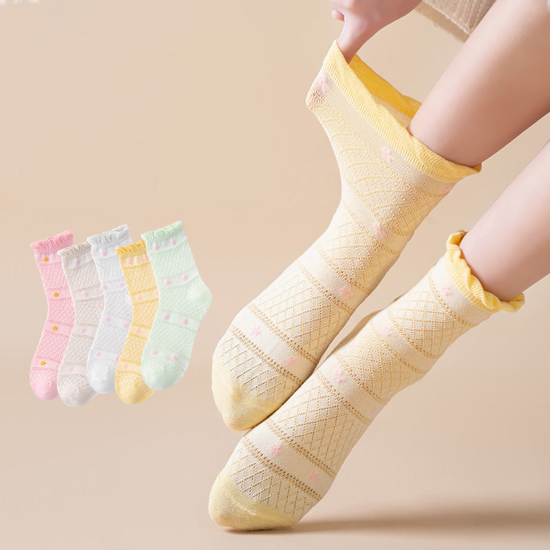 Atemberaubende Blumen-Socken