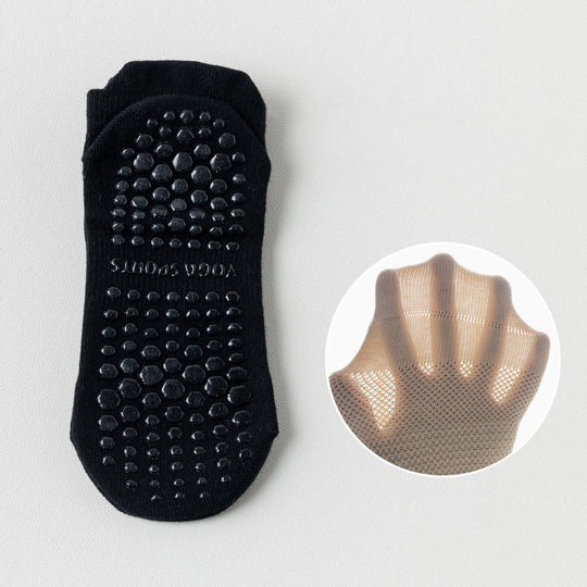 Einfarbige atmungsaktive Socken