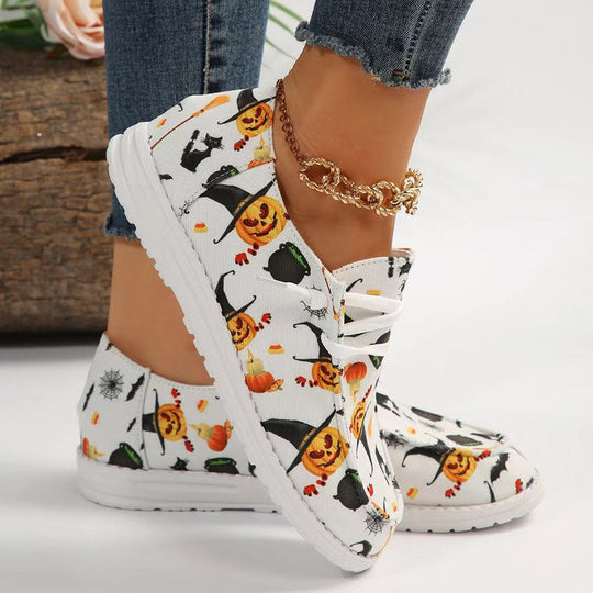 Kreative Halloween-Druck Schuhe