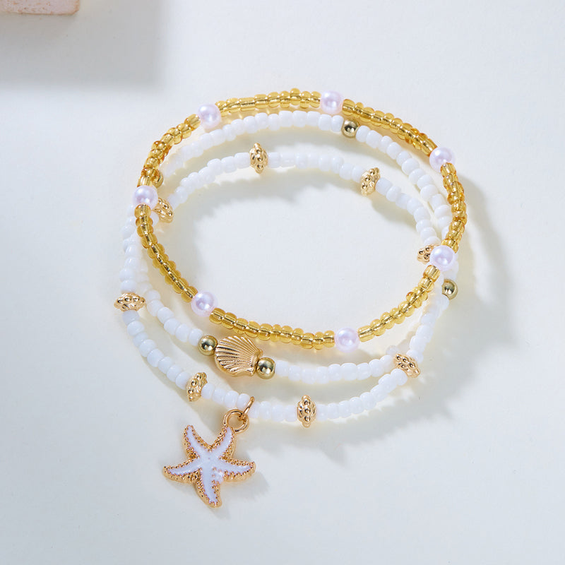 Perlenarmband Bohemien