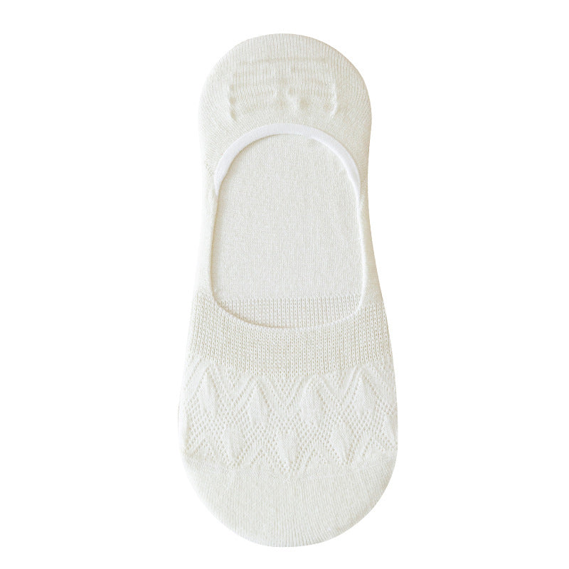 Einfarbige atmungsaktive Socken