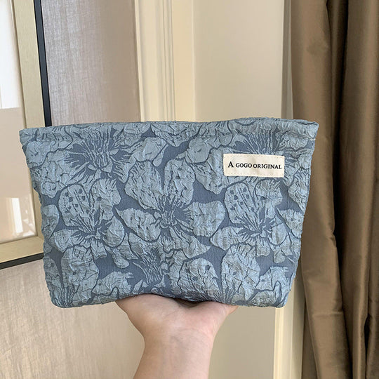 Vintage Blumenmuster-Umhängetasche