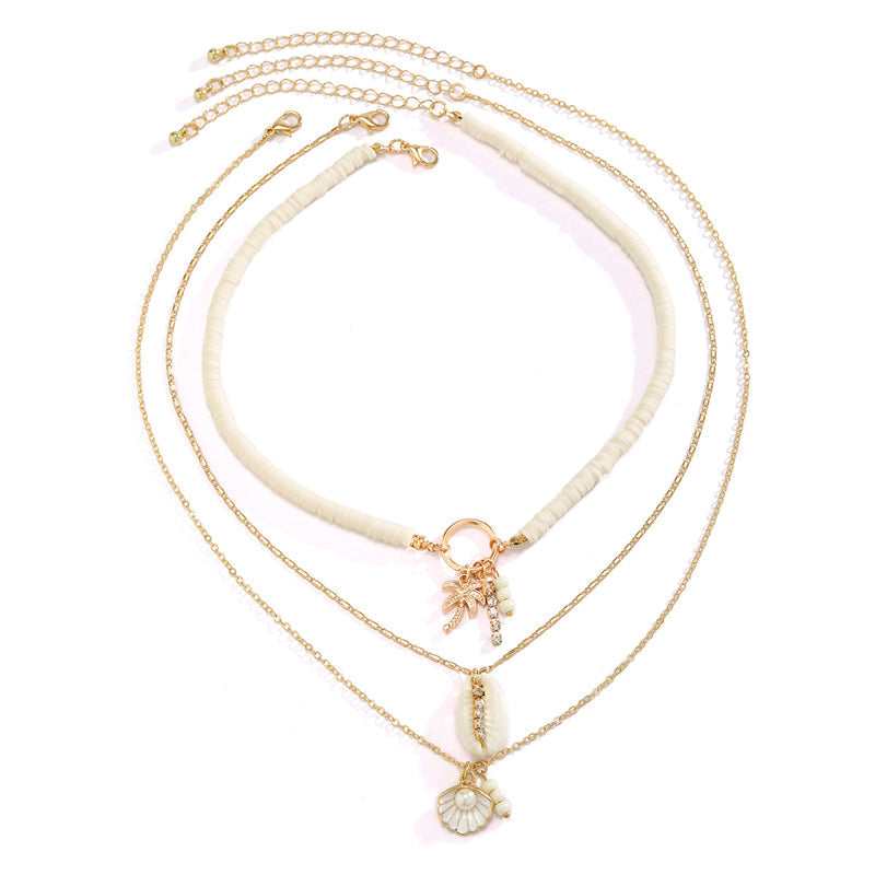 Boho Vintage Anhänger Halskette