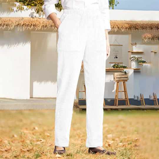 Lässige Einfarbige Hose