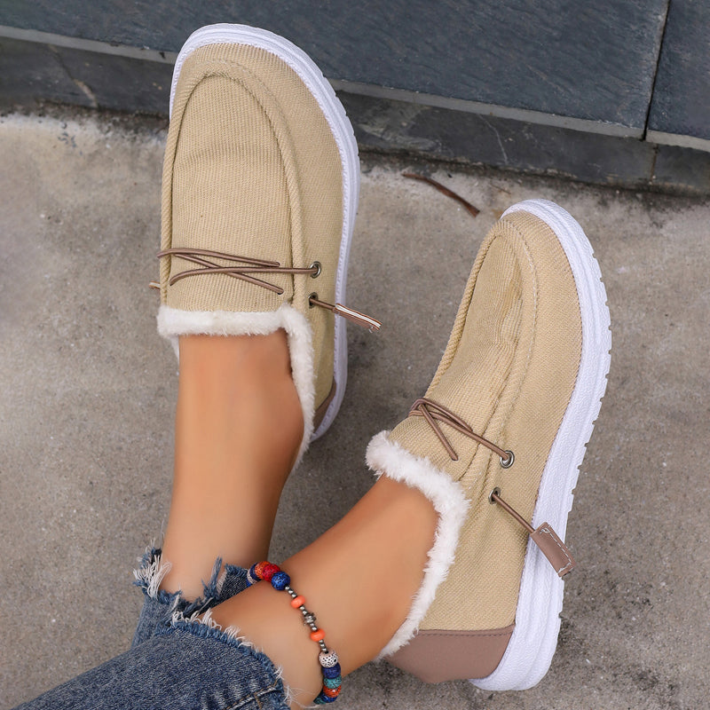 Bequeme warme Schuhe