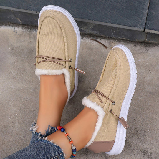 Bequeme warme Schuhe