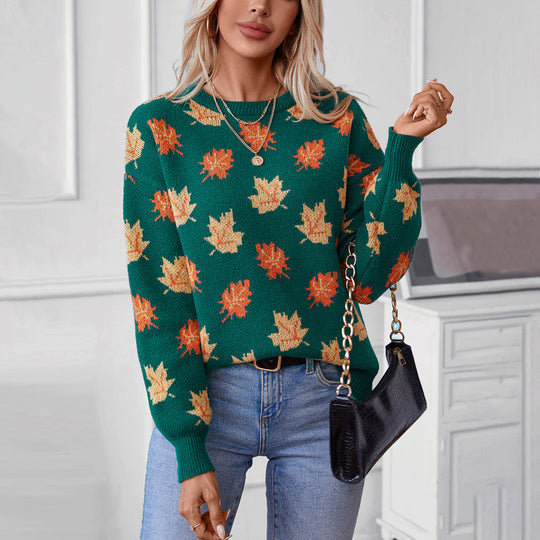 Lässiger Vintage-Pullover