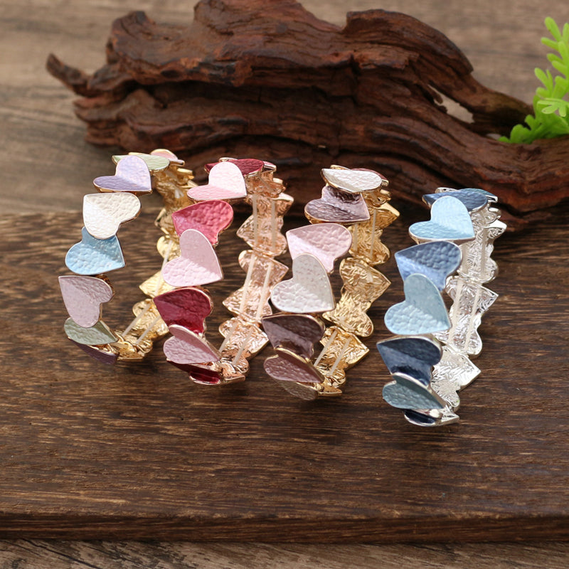 Büschel Herz Bohemia Armband