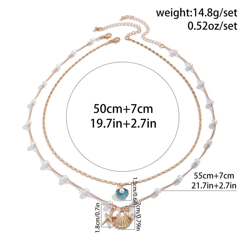 Boho Vintage Anhänger Halskette