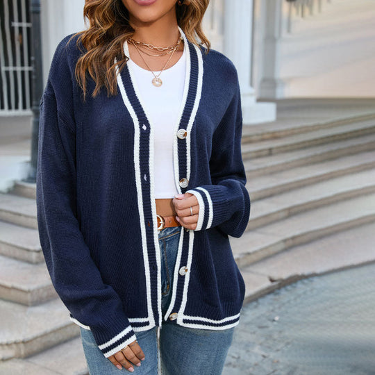 Lässiger gestrickter Cardigan